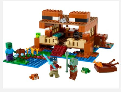 LEGO MINECRAFT 21256 THE FROG HOUSE - Toyworld Frankston