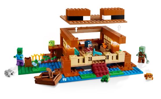LEGO MINECRAFT 21256 THE FROG HOUSE - Toyworld Frankston