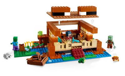 LEGO MINECRAFT 21256 THE FROG HOUSE - Toyworld Frankston