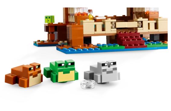 LEGO MINECRAFT 21256 THE FROG HOUSE - Toyworld Frankston
