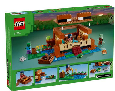 LEGO MINECRAFT 21256 THE FROG HOUSE - Toyworld Frankston