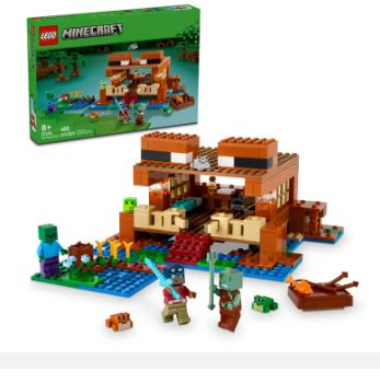 LEGO MINECRAFT 21256 THE FROG HOUSE - Toyworld Frankston