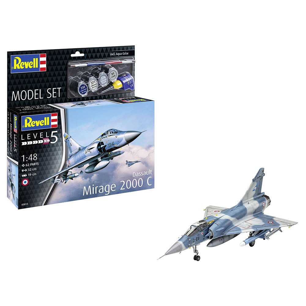 REVELL STARTER KIT 1/48 MODEL SET DASSAULT MIRAGE 2000C