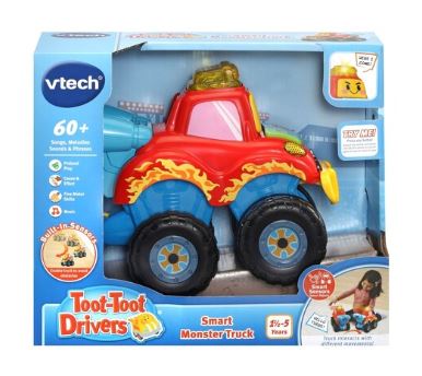 VTECH TOOT-TOOT DRIVERS SMART MONSTER TRUCK - Toyworld Frankston