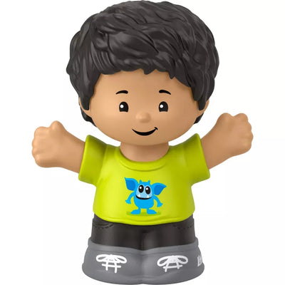 FISHER PRICE - LITTLE PEOPLE BOY WITH MONSTER SHIRT