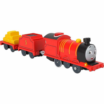 FISHER PRICE - THOMAS AND FRIENDS - MOTORIZED TALKING JAMES - Toyworld Frankston