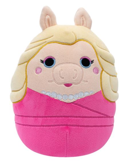 SQUISHMALLOWS - 7.5 INCH PLUSH - MUPPETS MISS PIGGY - Toyworld Frankston