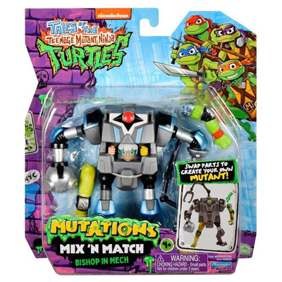TEENAGE MUTANT NINJA TURTLES MIX N MATCH MUTATIONS - BISHOP IN MECH - Toyworld Frankston