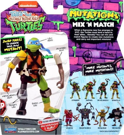 TEENAGE MUTANT NINJA TURTLES MIX N MATCH MUTATIONS - BISHOP IN MECH - Toyworld Frankston