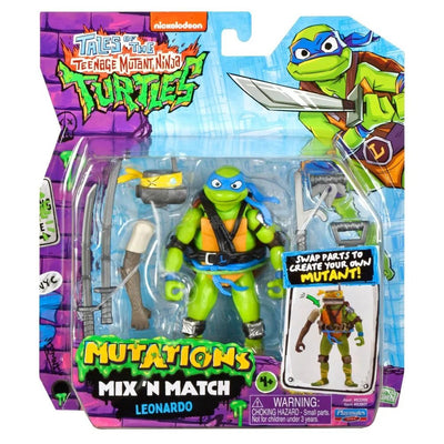 TEENAGE MUTANT NINJA TURTLES MIX N MATCH MUTATIONS - LEONARDO - Toyworld Frankston