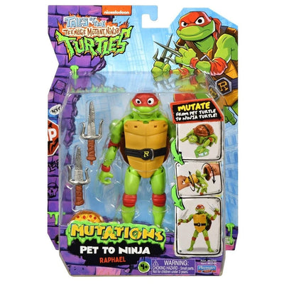 TEENAGE MUTANT NINJA TURTLES MUTATIONS PET TO NINJA - RAPHAEL - Toyworld Frankston