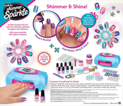 SHIMMER N SPARKLE ULTIMATE GLITTER NAIL DESIGNER - Toyworld Frankston