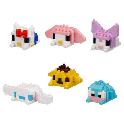 NANOBLOCK SANRIO CHARACTERS VOL 3 - BOX LOT X 6 DESIGNS - Toyworld Frankston