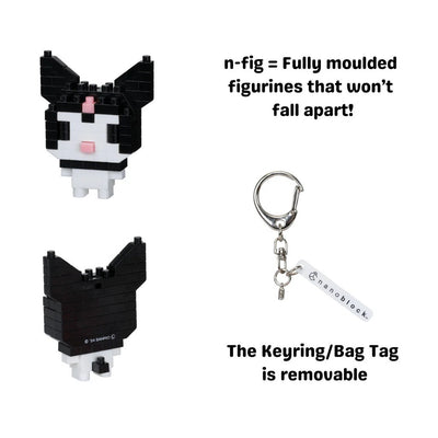 NANOBLOCK N-FIG SANRIO KUROMI - Toyworld Frankston
