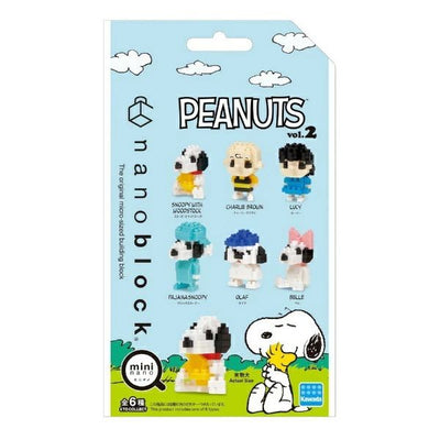 NANOBLOCK MINI PEANUTS VOL.2 MYSTERY BAG