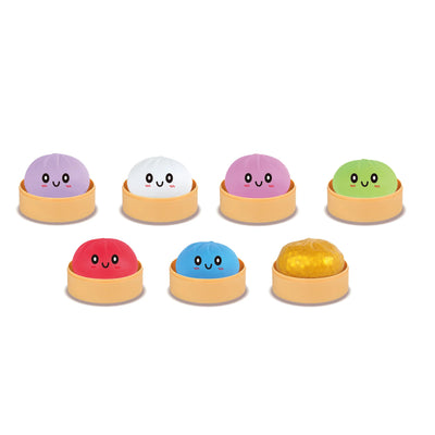SQUISHY MYSTERY NEON 8.5CM DUMPLING ASSORTMENT