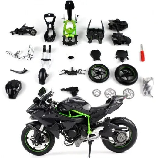 MAISTO MOTORCYCLES 1:12 ASSEMBLY LINE - KAWASAKI NINJA H2R
