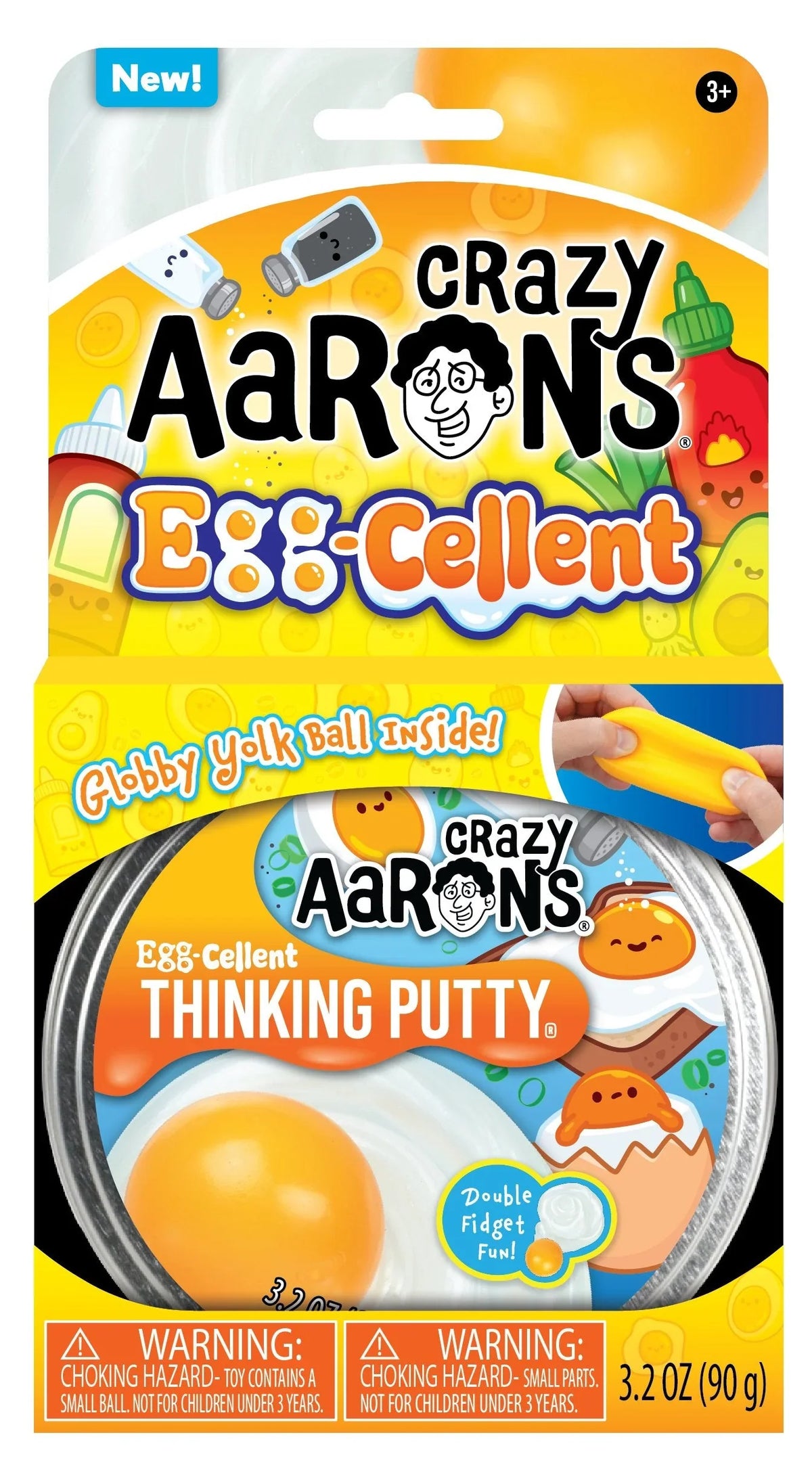 CRAZY AARON'S THINKING PUTTY - EGGCELLENT - TRENDSETTERS - Toyworld Frankston