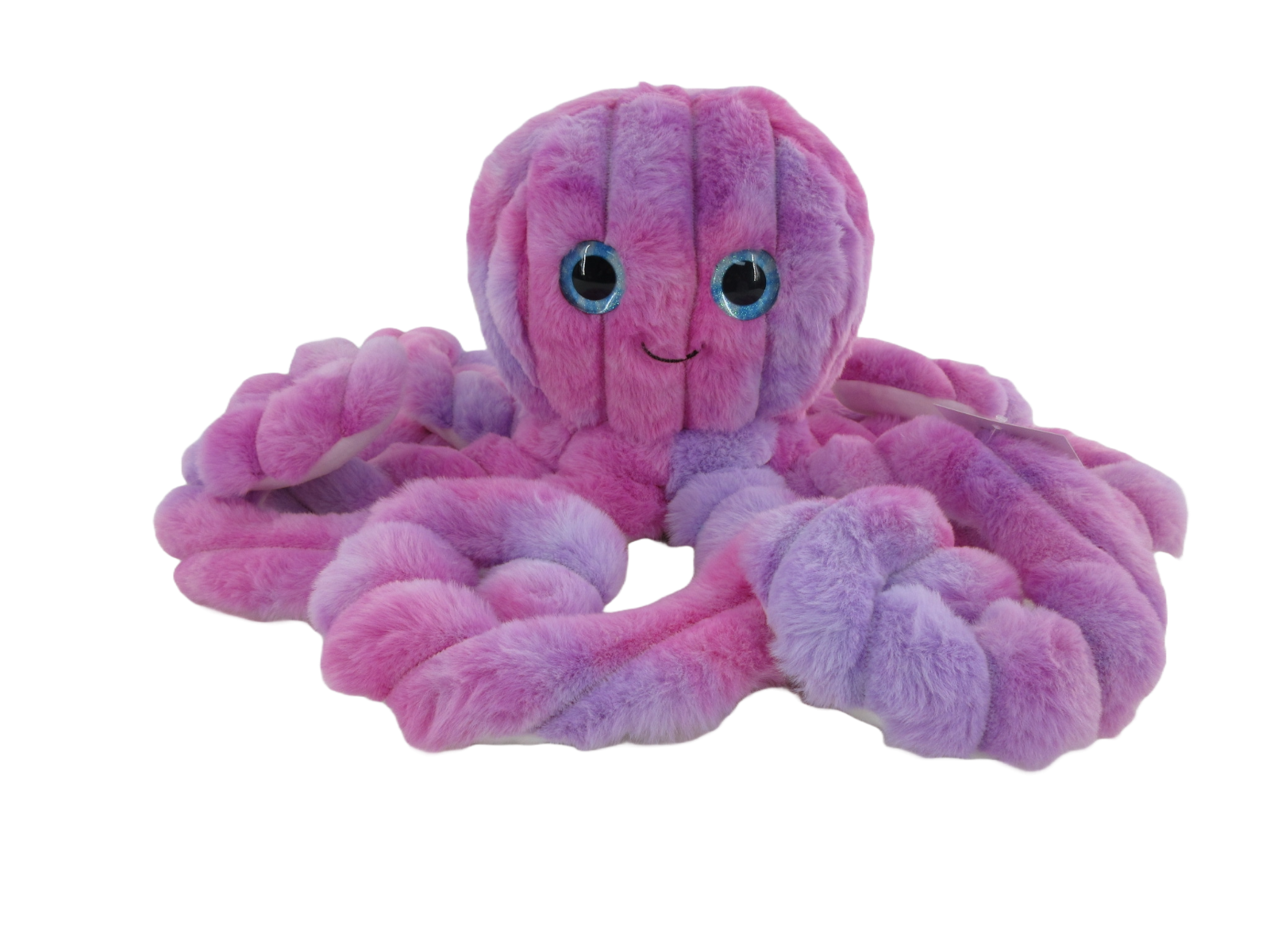 COTTON CANDY 50CM TIE DYED OCTOPUS - OSWALD HOT PINK/VIOLET - Toyworld Frankston