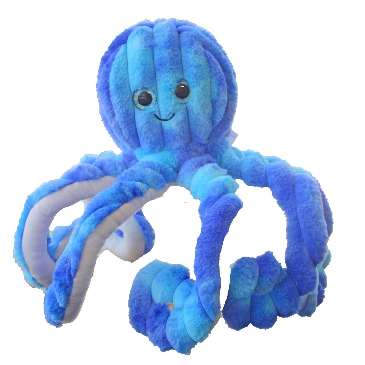 COTTON CANDY 50CM TIE DYE OCTOPUS - INKY BLUE