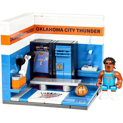 NBA BUILDABLE LOCKER SET - OKLAHOMA CITY THUNDER