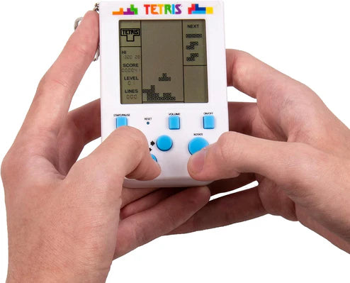 TETRIS - DIGITAL PLAYABLE ARCADE KEYRING - Toyworld Frankston