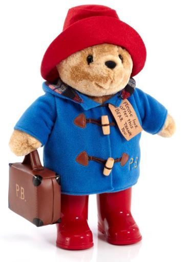 PADDINGTON BEAR - WITH BOOTS AND ENBROIDERED COAT - Toyworld Frankston
