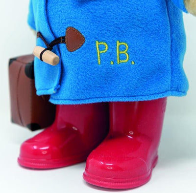 PADDINGTON BEAR - WITH BOOTS AND ENBROIDERED COAT - Toyworld Frankston