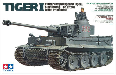 TAMIYA 1/35 GERMAN PANZERKAMPFWAGEN VI TIGER 1 EARLY PRODUCTION - Toyworld Frankston