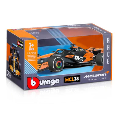 BBURAGO RACING 1:43 2024 F1 - MCLAREN: OSCAR PIASTRI - Toyworld Frankston