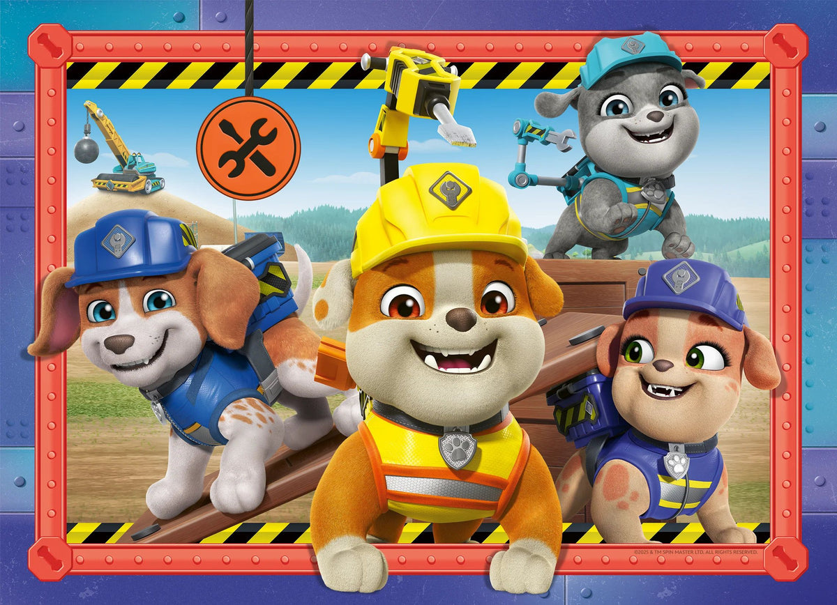 RAVENSBURGER RUBBLE AND CREW - WERE A PUP FAMILY 4X42 PIECE PUZZLE