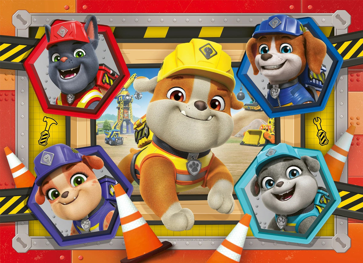 RAVENSBURGER RUBBLE AND CREW - WERE A PUP FAMILY 4X42 PIECE PUZZLE