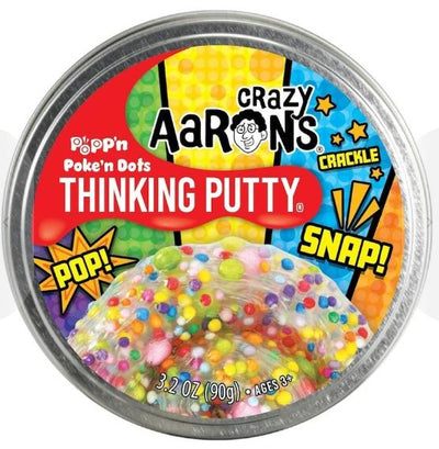 CRAZY AARON'S THINKING PUTTY POPP'N POKE'N DOTS