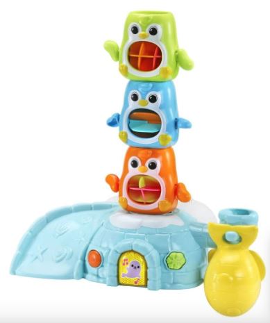 VTECH STACK AND SLIDE PENGUIN PALS