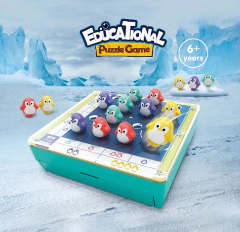 HOLA - EDUCATIONAL PUZZLE GAME - PENGUIN PUZZLE - Toyworld Frankston
