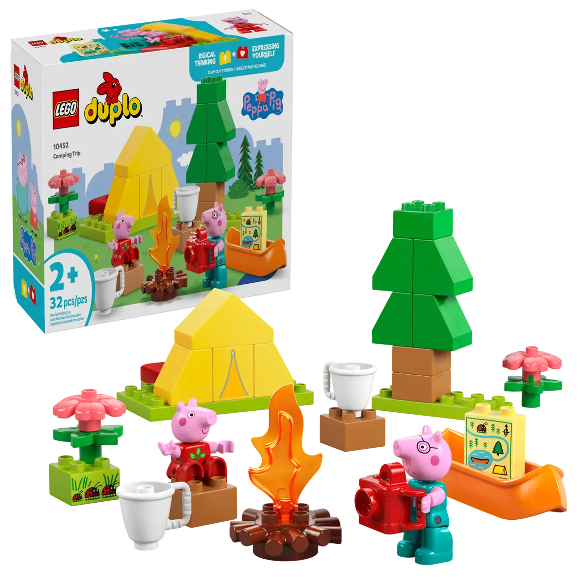 LEGO DUPLO 10452 CAMPING TRIP - Toyworld Frankston