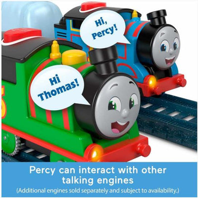 THOMAS AND FRIENDS MOTORIZED - TALKING PERCY - Toyworld Frankston