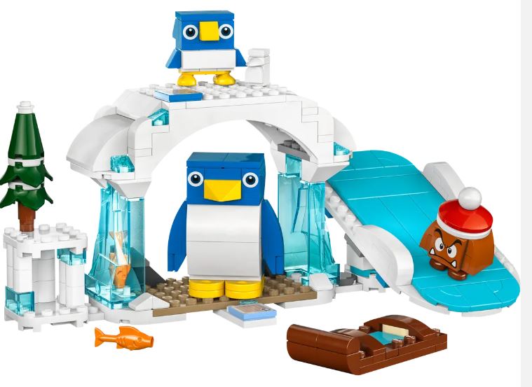 LEGO 71430 SUPER MARIO - PENGUIN FAMILY SNOW ADVENTURE EXPANSION SET - Toyworld Frankston