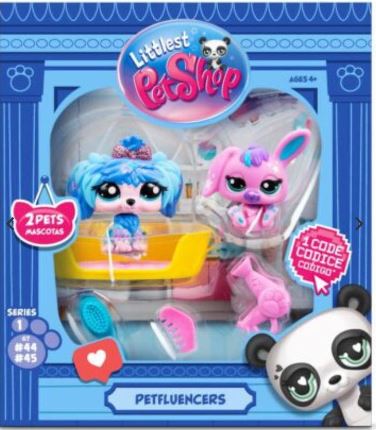 LITTLEST PET SHOP - PETFLUENCER PAIRS - SUPER SALON