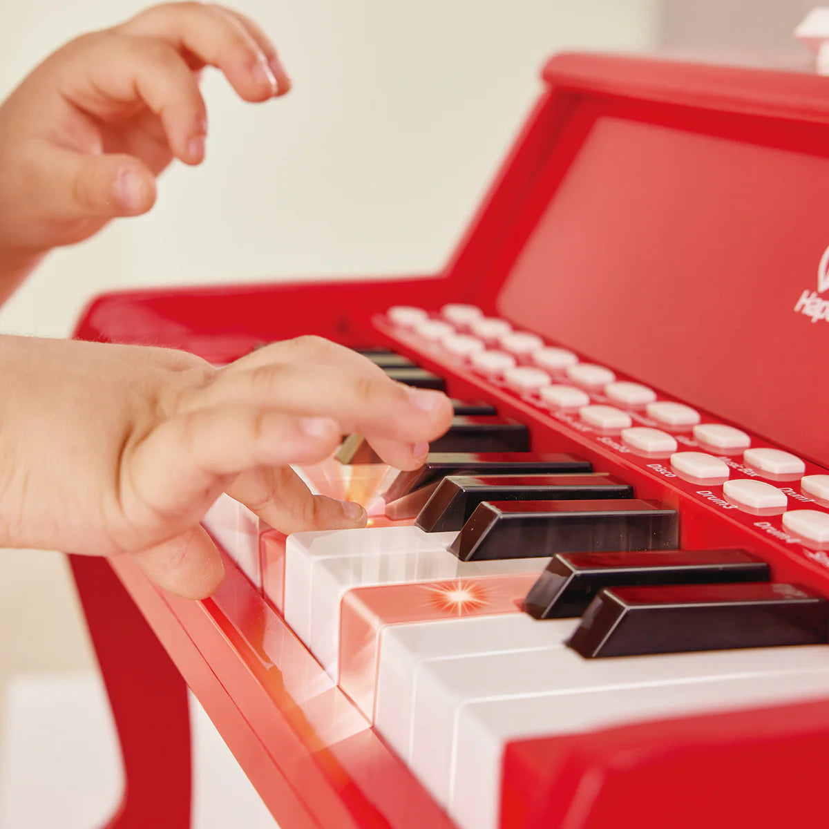 HAPE - LEARN WITH LIGHTS PIANO RED