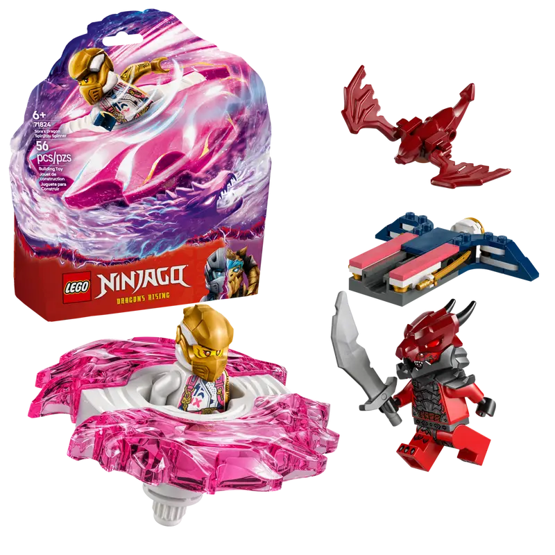 LEGO NINJAGO 71824 SORA'S DRAGON SPINJITZU SPINNER