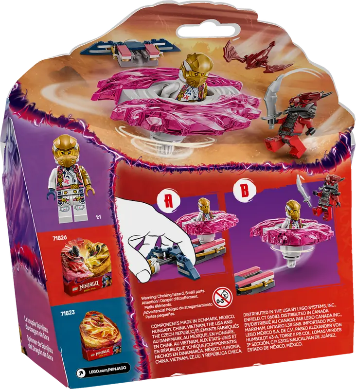 LEGO NINJAGO 71824 SORA'S DRAGON SPINJITZU SPINNER