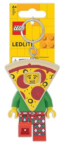 LEGO PIZZA GUY KEYRING LIGHT - Toyworld Frankston