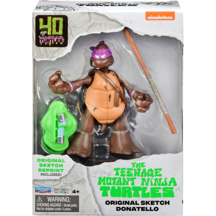 TEENAGE MUTANT NINJA TURTLES ORGINAL SKETCH DONATELLO - Toyworld Frankston