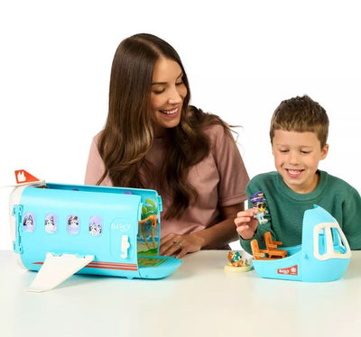 BLUEY - 3-IN-1 TRANSFORMING PLANE PLAYSET