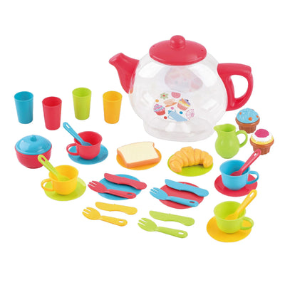 PLAYGO TEA PARTY IN A TEAPOT 35 PIECES - Toyworld Frankston