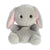 PALM PALS -  GRAY LOP EARED BUNNY 5" PLUSH
