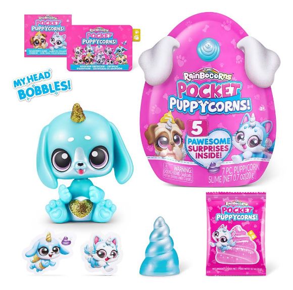 ZURU RAINBOCORNS POCKET PUPPYCORNS - Toyworld Frankston