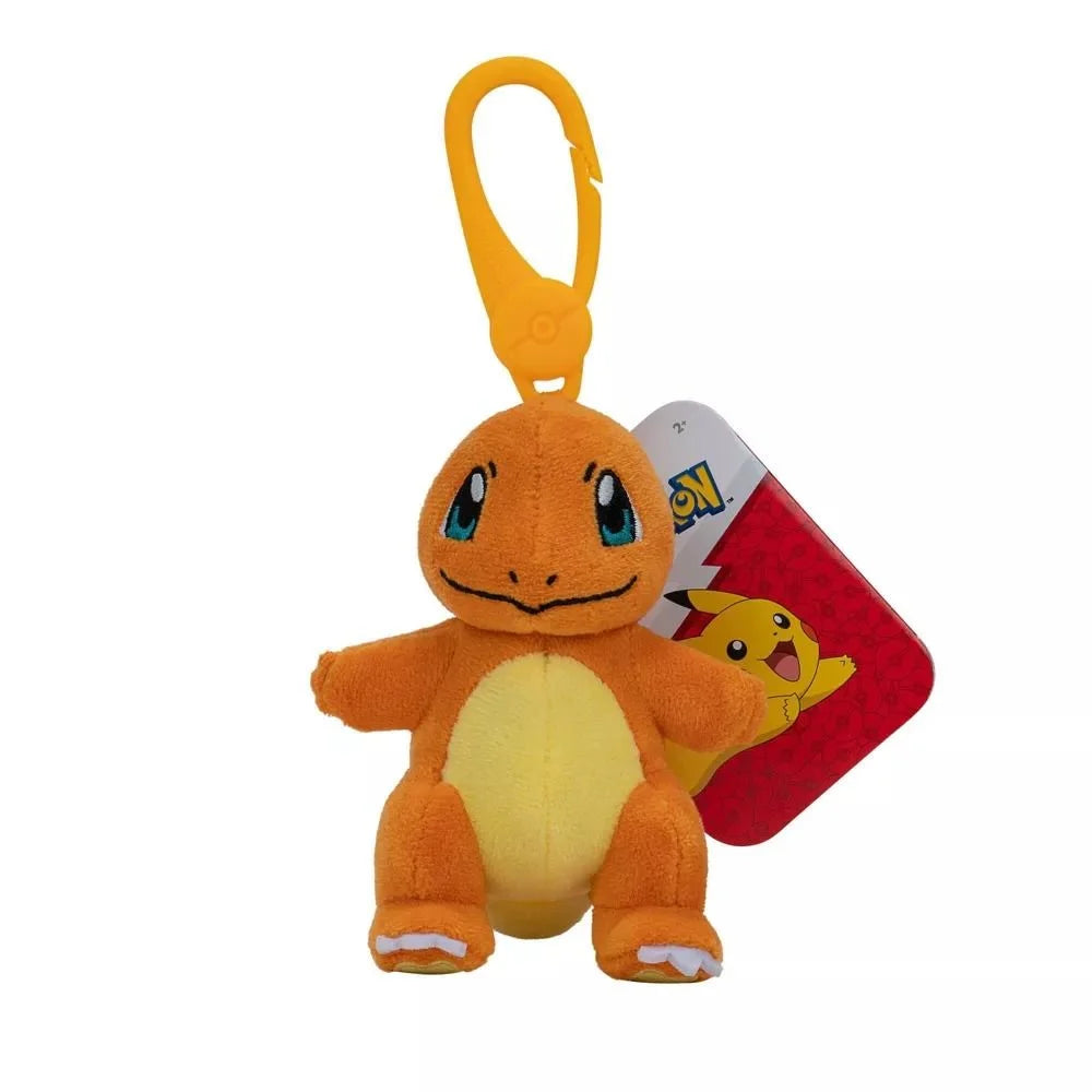 POKEMON CLIP ON PLUSH - CHARMANDER