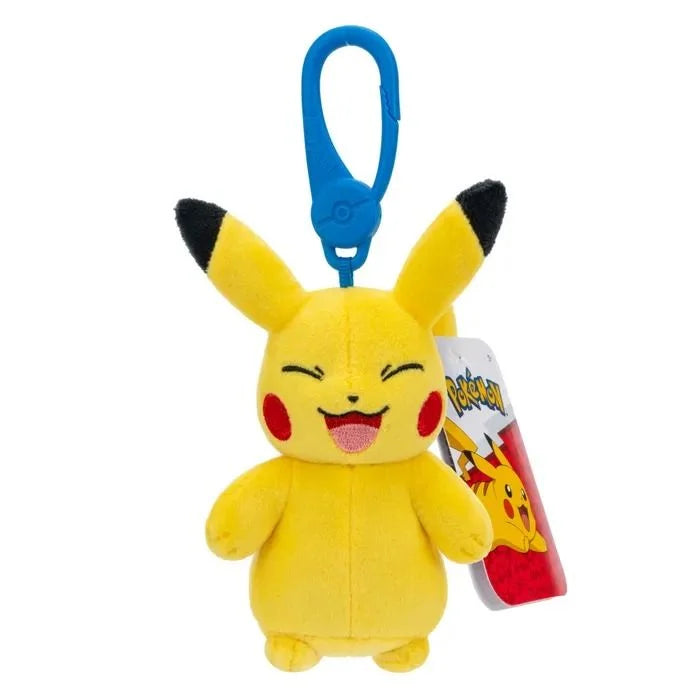 POKEMON CLIP ON PLUSH - PIKACHU